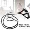 1 Pair Women Yoga Pedal Pull Rope Fitness Workout Exercise Training Tensile Tube