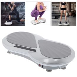 LCD Touch Control Screen Vibration Board Fitness and Weight Loss Exercise Machine(US Plug)