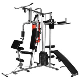 Multi-functional Home Gym with 1 Boxing Bag 143.3 lb