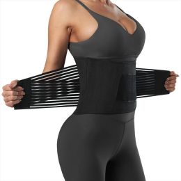 Women's waist training device Neoprene sauna sweat training belt waist shaping belt (black) size M