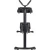 440LBS Deluxe ab machine Folding abdominal crunch coaster Max ab workout equipment for home workouts with Kettlebell style resistance block,Abdominal/
