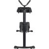 440LBS Deluxe ab machine Folding abdominal crunch coaster Max ab workout equipment for home workouts with Kettlebell style resistance block,Abdominal/