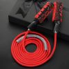 Anti Slip Handle Jump Skipping Rope Bodybuilding Exercise Fitness PE Exam Tool