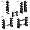 Dumbbell Rack, Weight Rack for Home Gym Dumbbell Storage Rack (Rack ONLY)