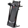 Folding Treadmill with Incline 2.5HP 12KM/H Electric Treadmill for Home Foldable, Bluetooth Music Cup Holder Heart Rate Sensor Walking Running Machine