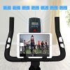 Stationary Indoor Cycling Exercise Bike Tablet Holder and LCD Monitor