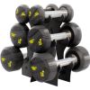 Dumbbell Rack, Compact Dumbbell Storage Rack Free Weight Holder Weight Rack for Dumbbell (Rack ONLY)