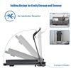 Folding Treadmill for Home - Lightweight Foldable Treadmill Portable Electric Motorized Treadmill Running Exercise Machine Compact XH