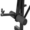 Weight Bench with Weight Rack, Barbell and Dumbbell Set 264.6lb