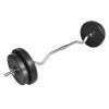 66.1 lb Curl Bar with Weights