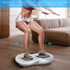 LCD Touch Control Screen Vibration Board Fitness and Weight Loss Exercise Machine(US Plug)