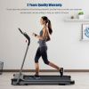 Folding Treadmill for Home - Lightweight Foldable Treadmill Portable Electric Motorized Treadmill Running Exercise Machine Compact XH