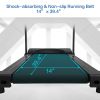 Folding Treadmill for Home Portable Electric Treadmill Running Exercise Machine Compact Treadmill Foldable for Home Gym Fitness Workout Jogging Walkin