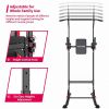 MURTISOL Power Tower Dip Station Pull Up Bar for Home Gym Strength Training Workout Equipment,330LBS Weight Capacity--YS