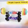 Dumbbell Rack Stand Only for Home Gym Weight Rack for Dumbbells,Compact & Versatile Design