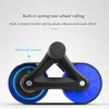 Abdominal Exercise Ab Roller Wheel Core Workout Equipment with Automatic Rebound Assistance and Resistance Springs with Ergonomic Handle