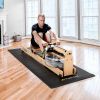 Topiom Rower | Bringing the rowing experience home | Low-impact | Full-body exercise | Natural Oak Wood