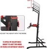 Bosonshop Power Tower Multi-Functional Pull Up Bar Dip Station Push Up Workout Exercise Equipment Height Adjustable Heavy Duty Strength Training Stand