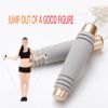 Adjustable TPU Wire Rope with Bearing Weighted Jump Rope for Handle Comfortable Foam Handle Skipping Rope for Workout and Fitness Training