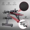 Murtisol Weight Bench Adjustable Strength Training Bench for Full Body Workout, 600 lbs Weight Capacity, for Home Gym--YS