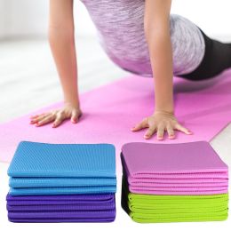 Portable 4mm Thick Anti-slip PVC Gym Home Fitness Exercise Pad Yoga Pilates Mat (Color: Blue)