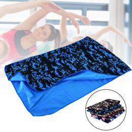 Camouflage Outdoor Sport Yoga Fitness Running Cooling Sweat Absorbent Soft Towel (Color: Camouflage Pink)