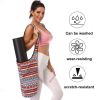 Fashion Casual Yoga Mat Carrier Canvas Fitness Sport Supplies Carry Shoulder Bag
