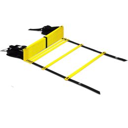 Speed Training Agility Ladder Exercise Ladders for Soccer Football Boxing Footwork Sports Speed Agility Training (size: 3.5M 7Panels)