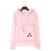 Home Leisure Outdoor Sports Sweatshirt Cat Hoodie