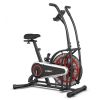 Display Unlimite Resistance And Adjustable Seat Upright Air Bike Fan Exercise Bike