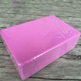 Free shipping Yoga Block  Pilates Foam Brick Stretch -Health -Fitness -Exercise- Gym (Color: Pink)