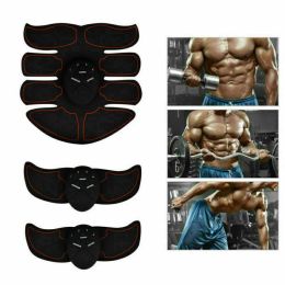 Free shipping ABS Stimulator Abdominal Muscle Training Toning Belt EMS trainer Fitness Belt (Type: Dry cell version)