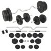 Barbell and Dumbbell Set 132.3 lb