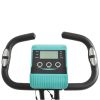 Folding Stationary Upright Indoor Cycling Exercise Bike with Resistance Bands