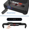 2 in 1 Under Desk Treadmill for Home, Installation-Free Foldable Treadmill Compact Electric Running Machine, Remote Control &amp; LED Display Walking