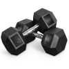 Dumbbells with Metal Handle, 5lbs, 10lbs, 12lbs,15lbs,20lbs, 25lbs, 30 lbs, 35lbs in Pairs Weight Dumbbells for Adults Women Men Workout Fitness,Home