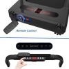 2 in 1 Under Desk Treadmill - 2.5 HP Folding Treadmill for Home, Installation-Free Foldable Treadmill Compact Electric Running Machine, Remote Control