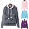 Home Leisure Outdoor Sports Sweatshirt Cat Hoodie