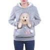 Home Leisure Outdoor Sports Sweatshirt Cat Hoodie