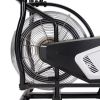 Display Unlimite Resistance And Adjustable Seat Upright Air Bike Fan Exercise Bike