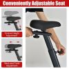 Display Unlimite Resistance And Adjustable Seat Upright Air Bike Fan Exercise Bike