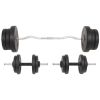 Barbell and Dumbbell Set 132.3 lb