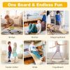 Kids Fitness Toy 12 Inch C Shape Wooden Wobble Balance Board