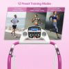 Compact Electric Folding Running and Fitness Treadmill with LED Display