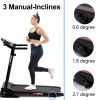 FYC Folding Treadmills for Home with Bluetooth and Incline, Portable Running Machine  Treadmills Foldable for Exercise Home Gym Fitness Walking Joggin